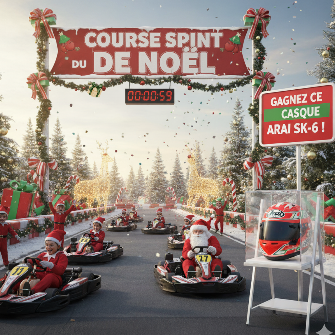 Course sprint de Noël (casque Arai sk6 à gagner !)