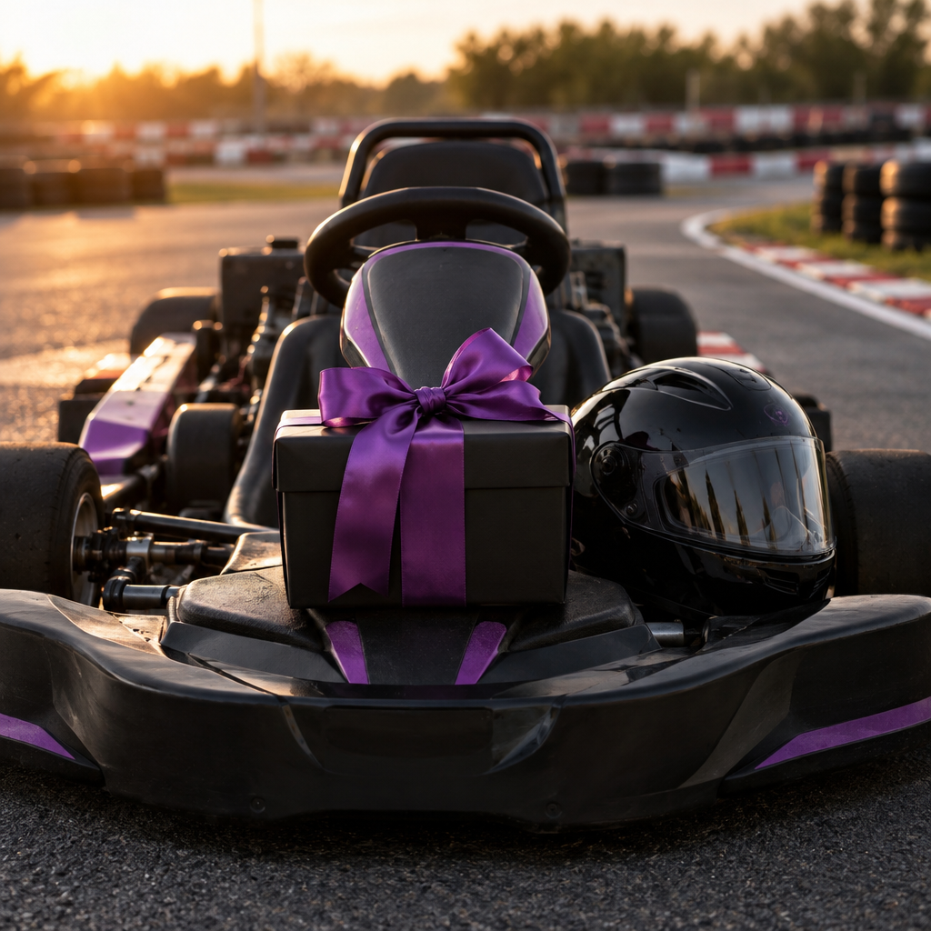 Bon cadeau Kart Extrem : coffret cadeau sur un kart de location