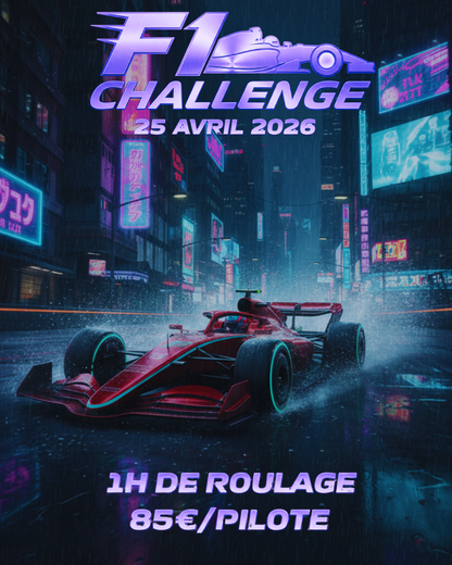 Inscriptions F1 Challenge (en équipe)