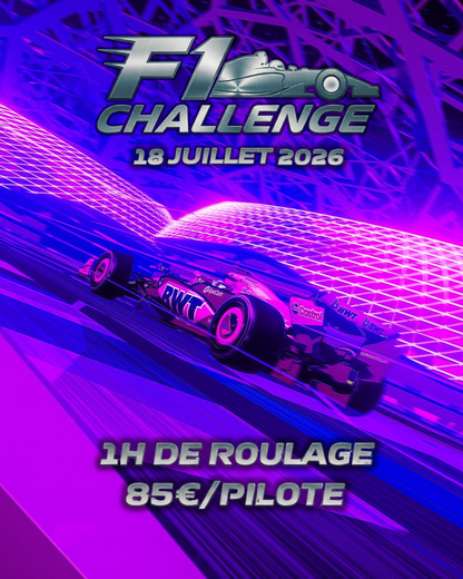 Inscriptions F1 Challenge (en équipe)