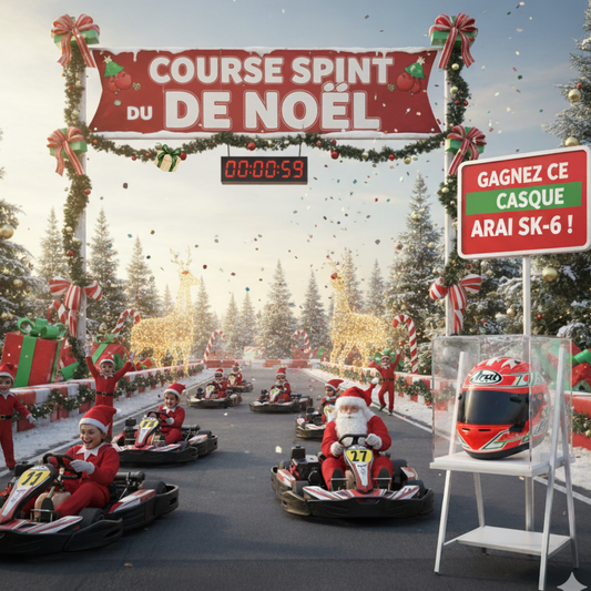 Course sprint de Noël (casque Arai sk6 à gagner !)