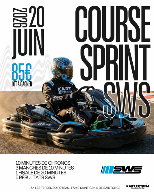 Course sprint 1 heure 20 juin 2026