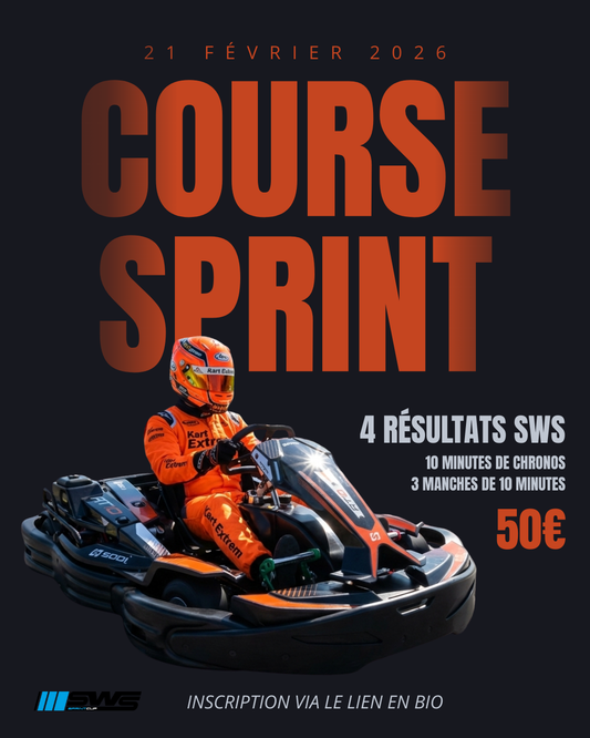Course sprint 40 minutes 21 février 2026